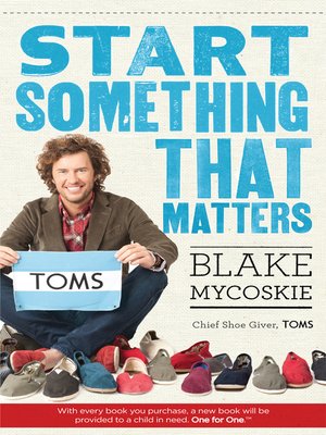 cover image of Start Something That Matters